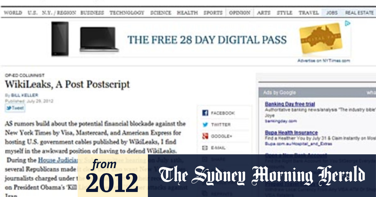 Fake online editorial fools New York Times